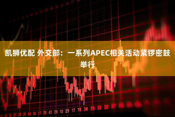 凯狮优配 外交部：一系列APEC相关活动紧锣密鼓举行
