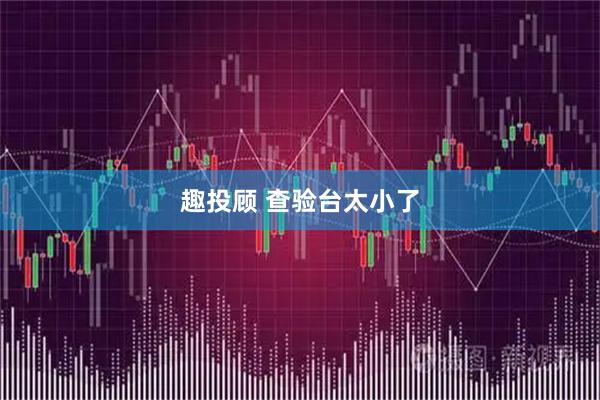 趣投顾 查验台太小了